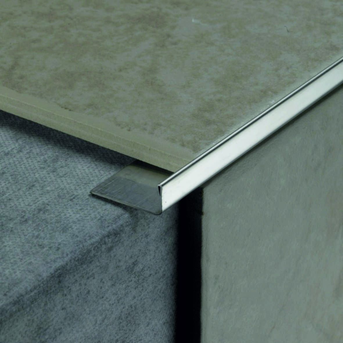 Профиль Juliano Tile Trim SB017-1S-10H Silver (2440мм) - Фото интерьеров №2