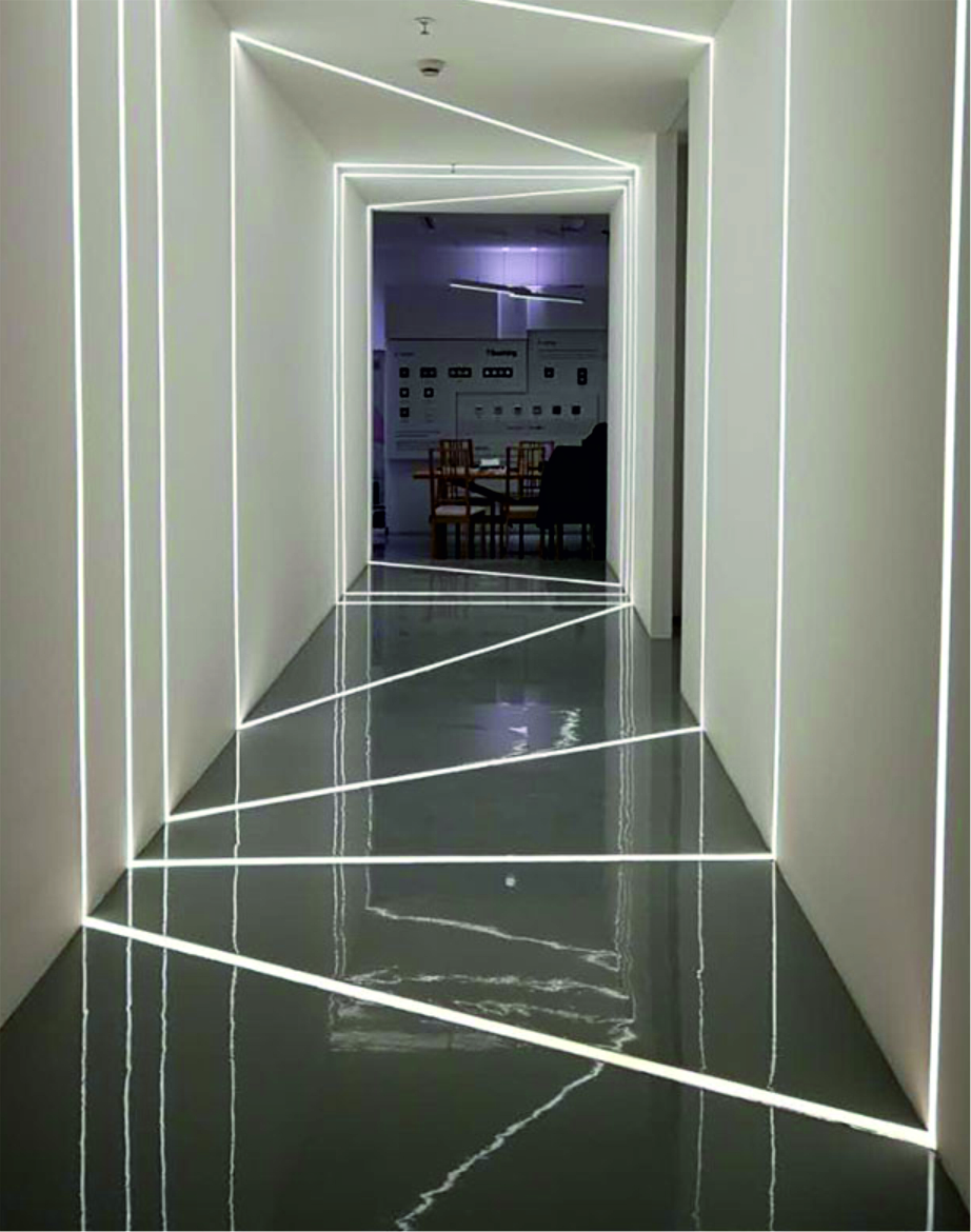 Профиль Juliano LED Tile Trim ALE809 Aluminium (3000мм) - Фото интерьеров №3