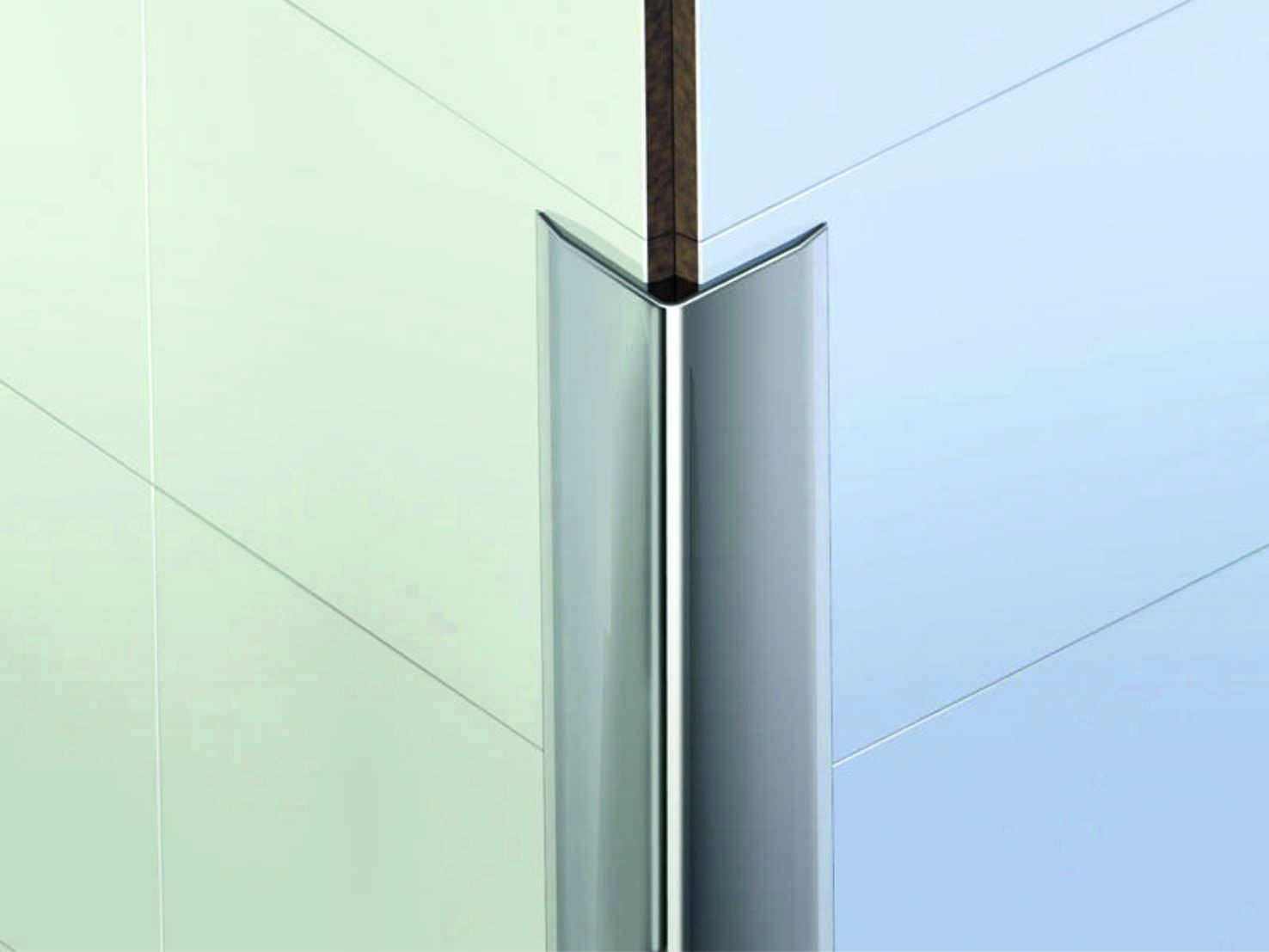 Профиль Juliano Tile Trim SUP08-1S-10H Silver (2440мм) - Фото интерьеров №5