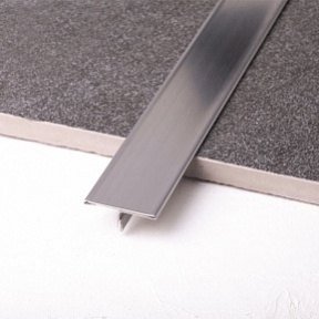 Профиль Juliano Tile Trim ST015-1S-8H-14W Silver (ширина шляпки 15мм) (2440мм)