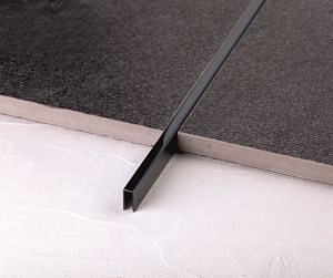 Профиль Juliano Tile Trim SUP05-4S-10H Black (2700мм)